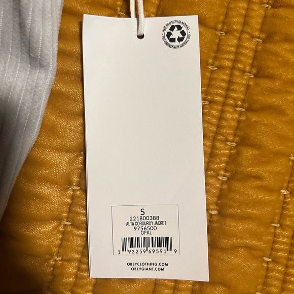 NWT Obey reversible varsity jacket! - Picture 7 of 12